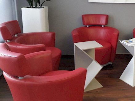 Wartezimmer Arztpraxis